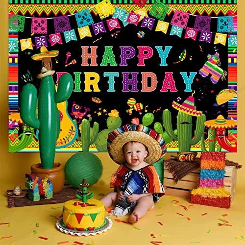 На фона на рождения Ден на Синко Де Майо Голяма Мексиканска Фиеста Фонови Украса за Парти по случай рождения Ден на Банер Мексиканска Фиеста за парти Синко Де Майо ?