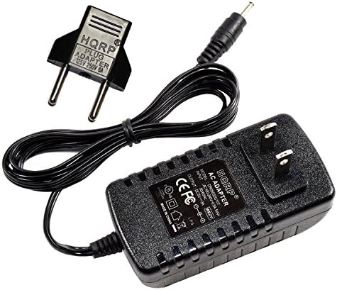 Адаптер за променлив ток HQRP 5, Съвместим с 29-инчов аудио панел VIZIO SB2920-C6 с канал 2.0 Адаптер захранващия кабел SB2920C6 Simsukian SK01G-0500100U + Адаптер Euro Plug