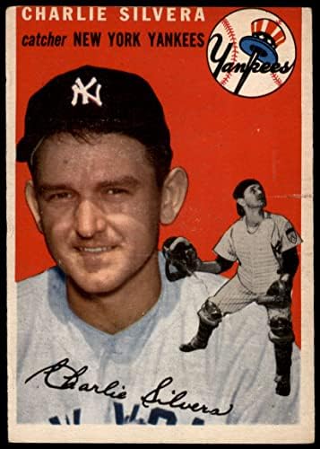 1954 Topps # 96 Чарли Сильвера Ню Йорк Янкис (Бейзболна картичка) VG Янкис
