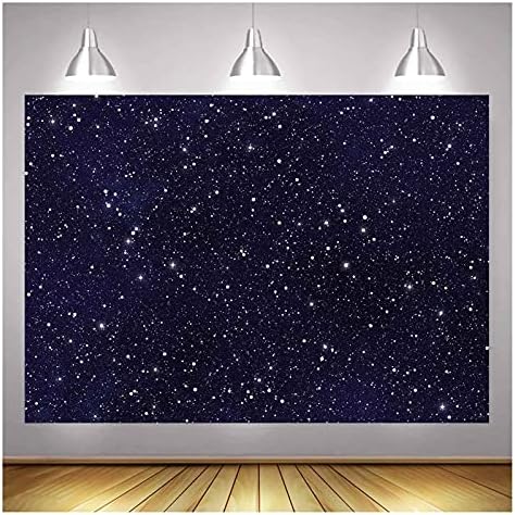 XLL Началото на 2000-те Тематични Декори Нощното Небе Звезда Вселена Космос Звезден Снимка Фон Галактика Звезда Децата Момче или Момиче Рожден Ден Снимки Декори Торта Маса Банер 7x5ft