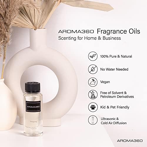 Aroma360 - Най-сладък аромат на масло Taboo - Луксозно Масло-дифузор за ароматерапия с нотки на лимонов крем, нар и малина - За обектите на етерични масла - За дома и офиса - 500