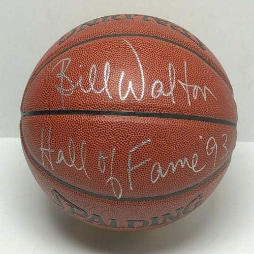 Бил Уолтън е Подписал Баскетболен PSA / DNA COA Автограф Селтикс лос анджелис Клипърс Бруинс - Баскетболни топки С автографи