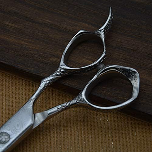 Двустранен Професионални Ножици За Подстригване на Коса Фризьорски салон Филировочные Ножици за Домашно Салон (17 см)