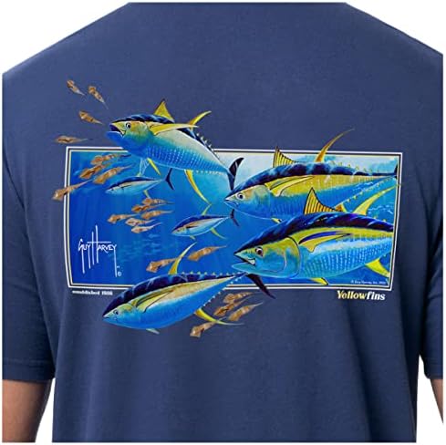 Тениска с къс ръкав Гай Harvey от Мъжката Колекция Офшорни Fish Collection