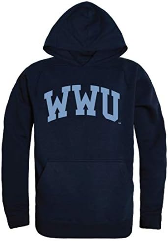 Hoody с качулка WWU Western Washington University на Минесота College Тъмно син