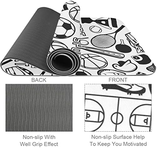 Универсална Подложка за практикуване на Йога, килимче за Йога, Сладък Карикатура Великденски Заек