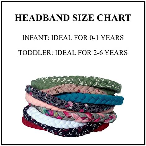 10 X Плетени Чалми На Главата За Новородени, Бебета и Деца
