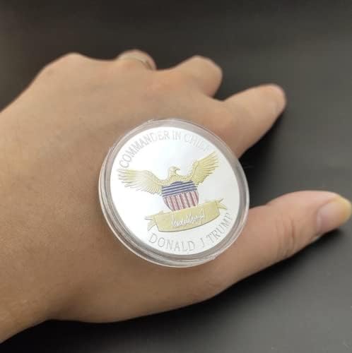 Монети Тръмп 2020 Възпоменателни Монети Възпоменателна Монета 45-ти Президент на САЩ Тръмп Метална Медал