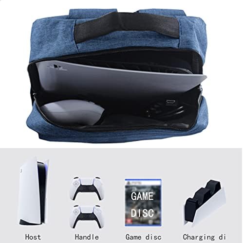 GBSELL Пътна чанта за дискове за игрови конзоли /Цифрови Версии и Контролери за видео игрови конзоли, Контролери, Игри карти, HDMI и Аксесоари, Подарък за лаптоп за мъже и