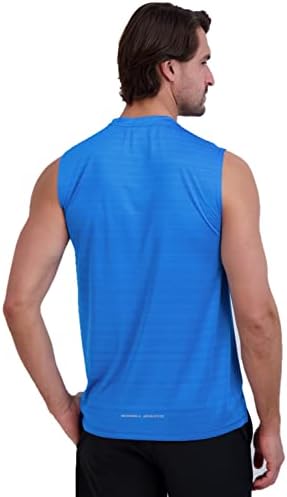 Мъжки t-shirt Russell Athletic Dri-Power Flow с къс ръкав Performance Space-Боядисват Muscle Tee