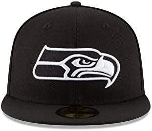 Мъжка шапка NFL Seattle Seahawks 59Fifty хипита, 7,375, черна