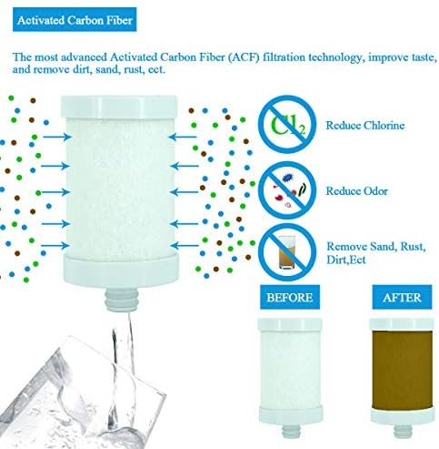 Филтър за вода от неръждаема стомана, Уменьшающий Притока на хлор за Пречистване на вода с Ультраадсорбирующим материал, Филтри за вода, за смесителни батерии-Подх