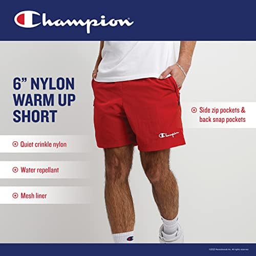 Спортни къси панталони Champion Warm, Найлон, За мъжете в Салона, 6 инча