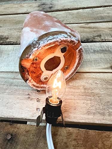 Сменяеми кабела на лампата National Artcraft® 6' Бял цвят с гнездо за sconces свещ и въртящ се превключвател (Pkg/1)