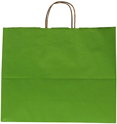 Първокласна дребно Глициния - 5 торбички за пазаруване в тънка ивица с размер 1/4 x 3 1/2 x 8 1/4 инча, 100 карата, Теракота 100 грама, 5,25 x 3,5 x 8.25 инча