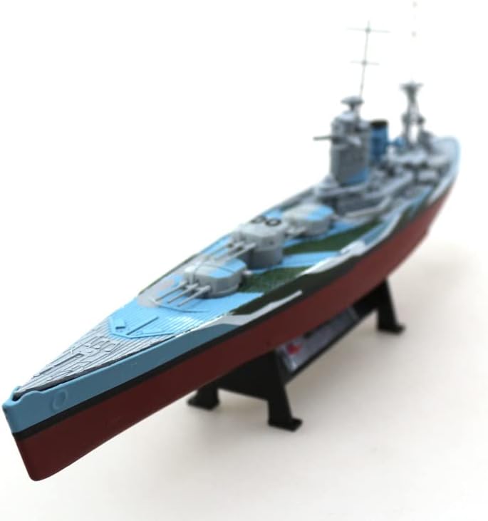 MOOKEENONE 1: 1000 HMS Родни Боен Сплав Модел на линеен кораб Модел на Военен кораб, Украса на Военен кораб-Разрушителя Военен Модел