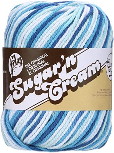 Прежди Лили Sugar'n Cream Super Size Ombres, 3 грама, Кошмарен, 1 Топка