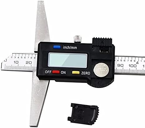 XBWEI 0-150 мм Цифров Дисплей Дълбочина Штангенциркуль Мм/Инч Измервателни Инструменти Дълбочина Штангенциркуль С Нониусом Измервателна Линия