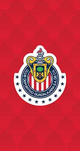 Клуб Депортиво Гуадалахара S.A.DE Официално лицензиран плажна кърпа C. V. Chivas (Rojo (V4))