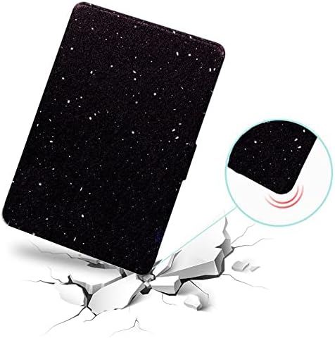 Калъф за Kindle Voyage (ноември 2014) - Пълна защита на устройството с помощта на изкуствена кожа и функция Smart Auto Sleep Wake, Lotus Red