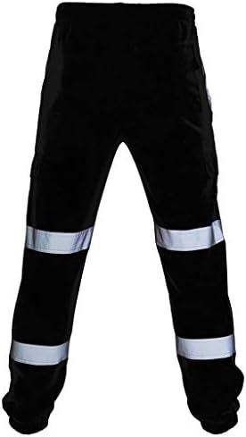 QTOCIO работно облекло за пътно строителство, работни Облекла, Мъжки Непромокаеми панталони Mandal Повишена Видимост, Панталони-Карго, които са Устойчиви На Петна Работни панталони, Панталони