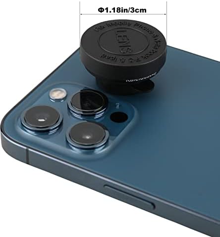 Обектив-калейдоскоп от ALILUSSO за телефони и таблети с iPhone, Android, Samsung, Google и т.н., с клипсой, Стъклен Призматичен обектив, Име на броя на обектите За снимане камера