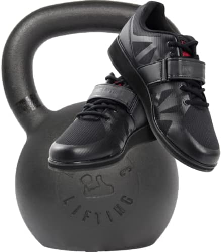 Комплект с kettlebells с тегло 40 килограма и обувки Megin 11 размер - Черен