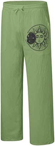 MIASHUI Boy Slip Мъжки Ежедневни Панталони Свободни Памучни Мъжки Панталони За Йога Широки Панталони Ежедневни Панталони Мъжки