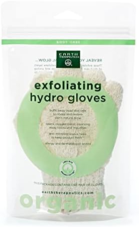 Ексфолиращи Ръкавици от Органичен Памук Earth Therapeutics 1 Опаковка