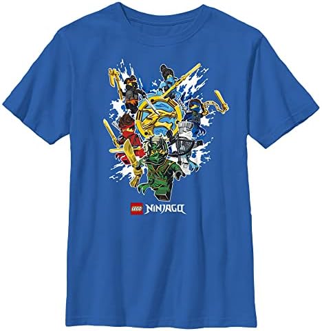 Тениска с къс ръкав Fifth Sun Kids ' Lego Ninjago Ninja Group За момчета