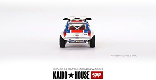 Datsun 510 4 × 4 Вагона Kaido GT Surf Safari RS (от Юни Imai) Kaido House 1/64 Molded под натиска на модел на превозното средство В пълен размер Миниатюри KHMG044