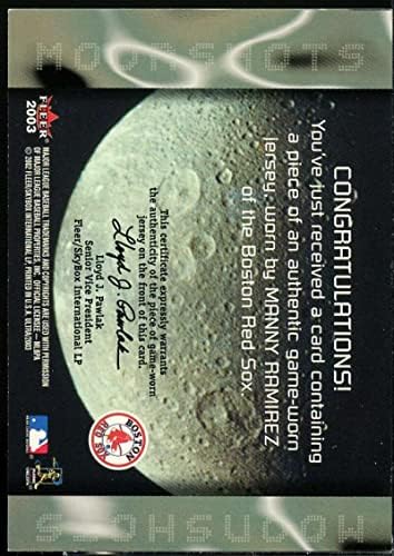Пощенска картичка Мани Рамиреса 2003 Ultra Moonshots Сувенири MR