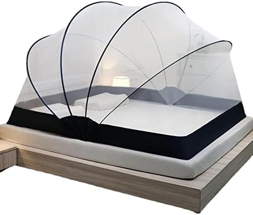 LIUHD Преносима Сгъваема mosquito net за възрастни mosquito net, Без да инсталирате mosquito net Удобен Дишаща калъф от комари, да се пази от Чудовища
