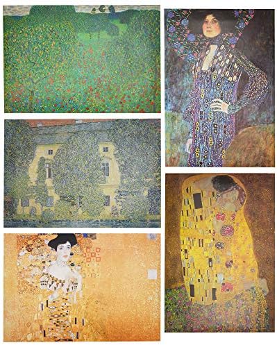Плакати Густав Климт (13 x 19 инча, 20 опаковки)