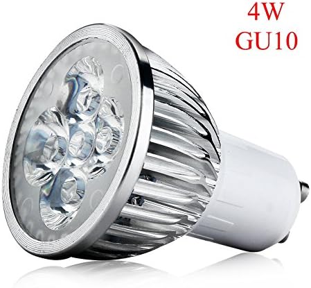 База 4W GU10 UV LED Ултравиолетова Led Прожекторная Лампа За дома AC 85-265 В
