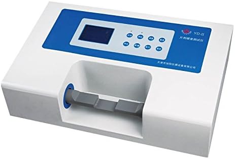 Тестер за твърдост на таблетки MXBAOHENG YD-2 Машина за изпитване на твърдост Обхват на тест 2-200N Диапазон обработка на сондата 2-40 мм (110)