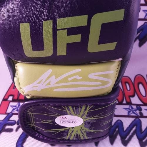 Боксови ръкавици с автограф на Аманда Нунес JSA - ръкавици UFC с автограф