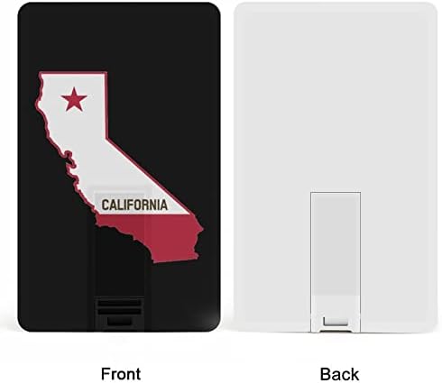 Флаг Калифорния USB 2.0 Флаш устройства, Памет във формата на Кредитна карта
