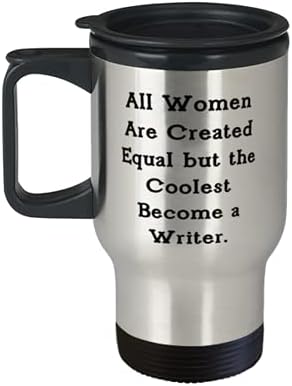 Блестящ Писател, Всички жени са Създадени Равни, но най-Готино е да Стане Писател, Скъпа Пътна Чаша За мъже и Жени От Boss