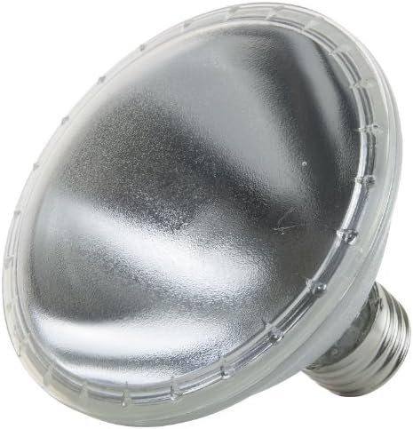 Scatter Халогенна лампа Sunlite 39PAR30/HAL/SP PAR30, 38 W, 520 Лумена, 120 Волта, Средна база (E26), С регулируема яркост, 1 опаковка, 3200 К-Топло бяло