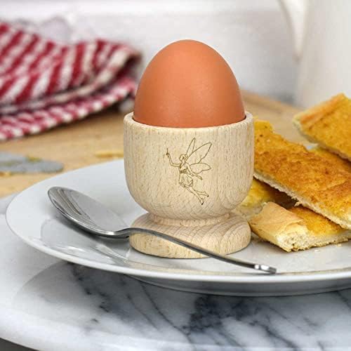 Дървена чаша за яйца Azeeda Летяща фея (EC00023233)