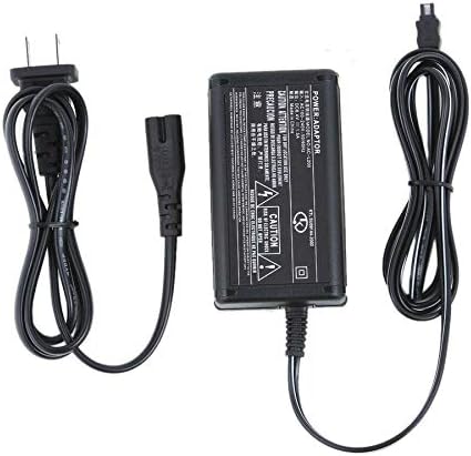 Захранващ кабел ac адаптер, Кабел-адаптер за Зарядно устройство за цифрова Видеокамера Sony Cybershot DSC-S70, мрежов щепсел за постоянен ток, 6,5 фута, Съвместими Замяна