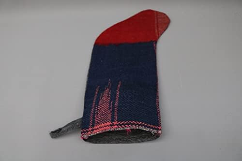 Коледен Отглеждане подарък за ВЪЗГЛАВНИЦА SARIKAYA, Червени Чорапи, Коледни Чорапи на Райета, Отглеждане Kilim, Отглеждане на Santa Cruz, Коледни Чорапи, 475