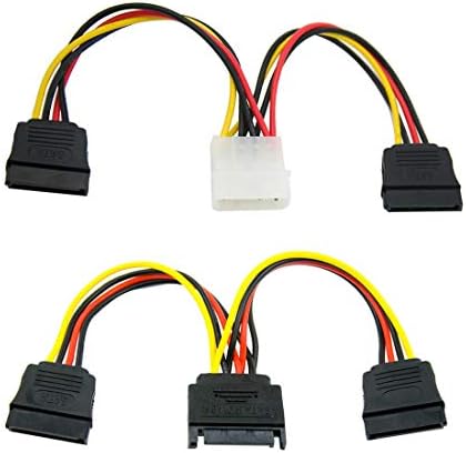 Инструменти за монтаж на стена JMT SSD с Двойна Рамка за монтиране на стена за преобразуване на твърдия диск 2,5 3,5 Монтажен комплект SSD с кабел SATA и кабел за захранване ATX 4 Pin SATA