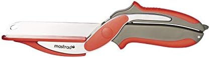 Ножици Mastrad f24715, Пластмасови, червени, 25,5 x 6 x 2,7 cm