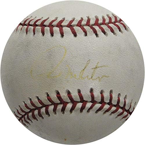 Бейзболни топки с Автограф на Пода Молитора от Мейджър лийг бейзбол Blue Jays С Автограф От Ръката на са избелени - Бейзболни топки С Автографи