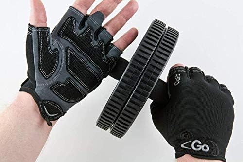Ръкавици за крос-тренировки GoFit Xtrainer за мъже – Спортни ръкавици Diamond-Так Palm за вдигане на тежести, набирания – Medium, GF-CT-MED