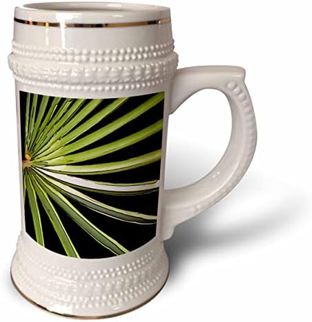 Триизмерен Вектор за весели празници на тропически плаж с палми - Чаша за стейна на 22 унция (stn-362556-1)