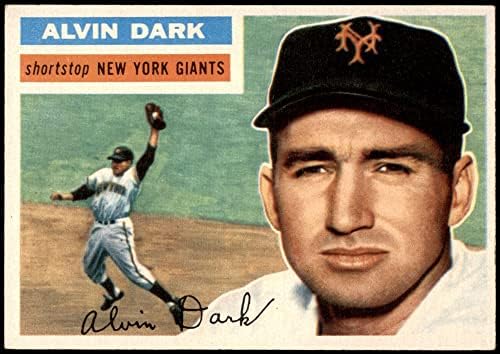 1956 Topps # 148 GRY Al Dark Ню Йорк Джайентс (Бейзболна картичка) (Сив облегалка) EX/MT Джайънтс
