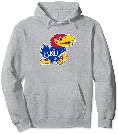 Иконата Kansas Jayhawks Официално Лицензиран Пуловер С качулка
